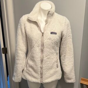 Patagonia Women's Off-White Teddy Jacket